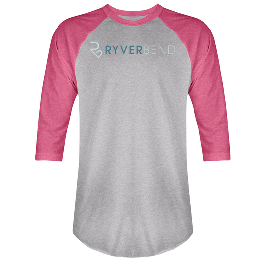 Mens 2X-Large HOT_PINK 3/4 Sleeve